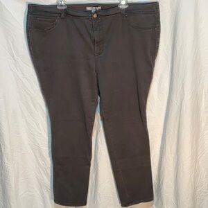 Women's Skinny Jeans in Dark Gray